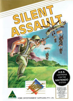 Silent Assault for the NES Front Cover Box Scan