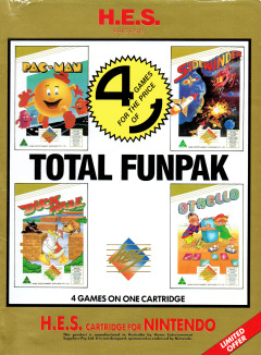 Total Funpak for the NES Front Cover Box Scan