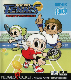 Pocket Tennis for the SNK Neo Geo Pocket Front Cover Box Scan