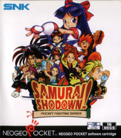Samurai Shodown for the SNK Neo Geo Pocket Front Cover Box Scan