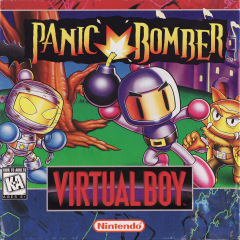 Panic Bomber for the Nintendo Virtual Boy Front Cover Box Scan