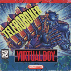 Teleroboxer for the Nintendo Virtual Boy Front Cover Box Scan