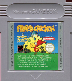 Scan of Alfred Chicken