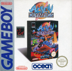 Alien Olympics for the Nintendo Game Boy Front Cover Box Scan