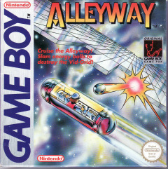 Alleyway for the Nintendo Game Boy Front Cover Box Scan