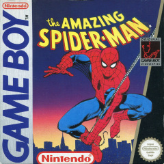 The Amazing Spider-Man for the Nintendo Game Boy Front Cover Box Scan