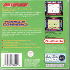 Scan of Arcade Classic No. 1: Asteroids & Missile Command
