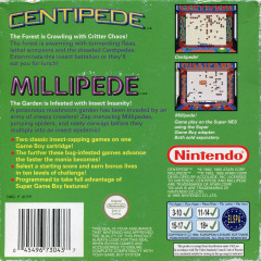 Scan of Arcade Classic No. 2: Centipede & Millipede