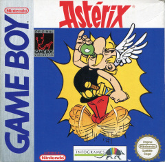 Astérix for the Nintendo Game Boy Front Cover Box Scan