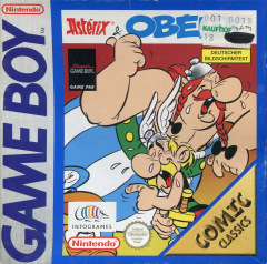 Astérix & Obélix for the Nintendo Game Boy Front Cover Box Scan