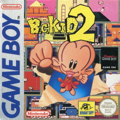 B.C. Kid 2 for the Nintendo Game Boy Front Cover Box Scan