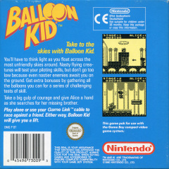 Scan of Balloon Kid