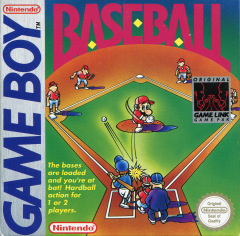 Baseball for the Nintendo Game Boy Front Cover Box Scan