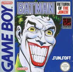 Batman: Return of the Joker for the Nintendo Game Boy Front Cover Box Scan