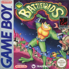 Battletoads for the Nintendo Game Boy Front Cover Box Scan
