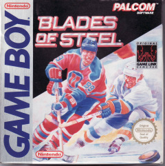 Blades of Steel for the Nintendo Game Boy Front Cover Box Scan