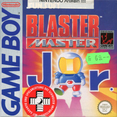 Blaster Master Jr. for the Nintendo Game Boy Front Cover Box Scan
