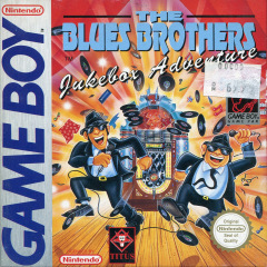 The Blues Brothers: Jukebox Adventures for the Nintendo Game Boy Front Cover Box Scan