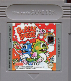 Scan of Bubble Bobble