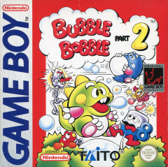 Bubble Bobble: Part 2 for the Nintendo Game Boy Front Cover Box Scan