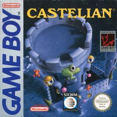 Castelian for the Nintendo Game Boy Front Cover Box Scan