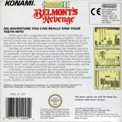 Scan of Castlevania II: Belmont