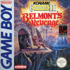 Castlevania II: Belmont's Revenge for the Nintendo Game Boy Front Cover Box Scan