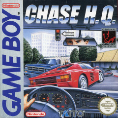 Chase H.Q. for the Nintendo Game Boy Front Cover Box Scan