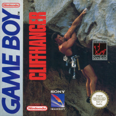 Cliffhanger for the Nintendo Game Boy Front Cover Box Scan