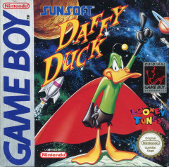 Daffy Duck for the Nintendo Game Boy Front Cover Box Scan