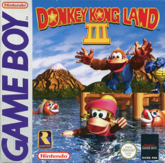 Donkey Kong Land III for the Nintendo Game Boy Front Cover Box Scan