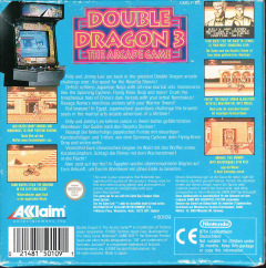 Scan of Double Dragon 3: The Arcade Game