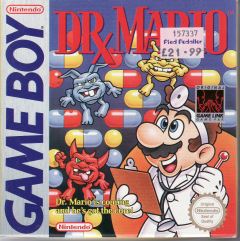 Dr. Mario for the Nintendo Game Boy Front Cover Box Scan