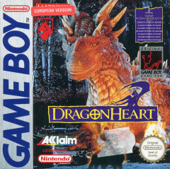 DragonHeart for the Nintendo Game Boy Front Cover Box Scan