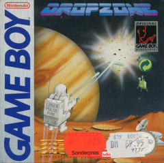 Dropzone for the Nintendo Game Boy Front Cover Box Scan