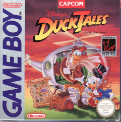 DuckTales (Disney's) for the Nintendo Game Boy Front Cover Box Scan