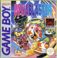 Dynablaster for the Nintendo Game Boy Front Cover Box Scan