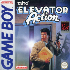 Elevator Action for the Nintendo Game Boy Front Cover Box Scan