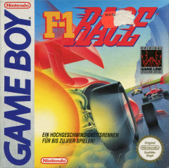 F-1 Race for the Nintendo Game Boy Front Cover Box Scan