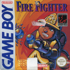 Fire Fighter for the Nintendo Game Boy Front Cover Box Scan