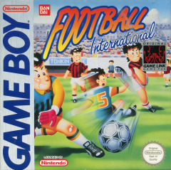Football International for the Nintendo Game Boy Front Cover Box Scan