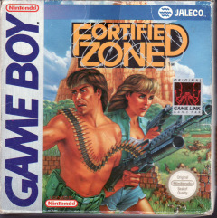 Fortified Zone for the Nintendo Game Boy Front Cover Box Scan