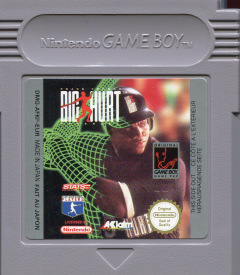 Scan of Frank Thomas Big Hurt Baseball
