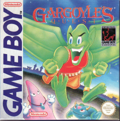 Gargoyle's Quest for the Nintendo Game Boy Front Cover Box Scan