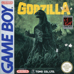 Godzilla for the Nintendo Game Boy Front Cover Box Scan