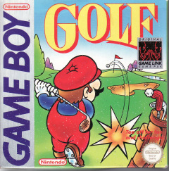 Golf for the Nintendo Game Boy Front Cover Box Scan