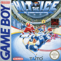 Hit the Ice for the Nintendo Game Boy Front Cover Box Scan