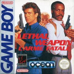 Lethal Weapon: L'arme fatale for the Nintendo Game Boy Front Cover Box Scan