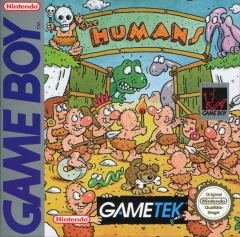 The Humans for the Nintendo Game Boy Front Cover Box Scan