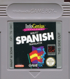 Scan of InfoGenius Productivity Pak: Berlitz Spanish Translator